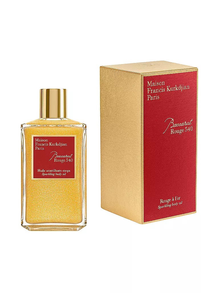 MAISON FRANCIS KURKDJIAN Baccarat Rouge 540 Shimmering Body Oil 200ml